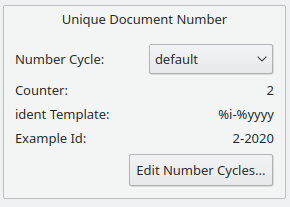 Numbercycles